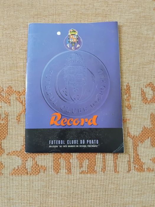 Caderneta record antiga de medalhas do futebol clube do porto