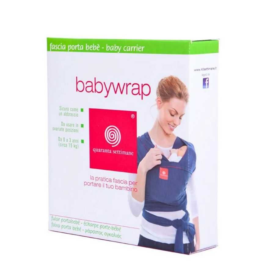 jak nowa chusta do Noszenia Dziecka BabyWrap quaranta settimane