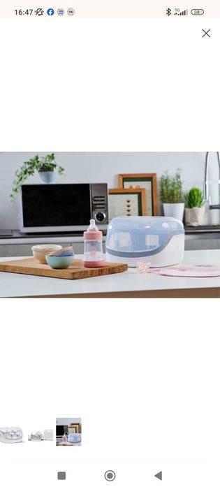 Esterilizador de microondas