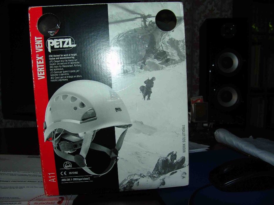 Petzl Vertex Vent czerwony kask wspinanie wspinaczka