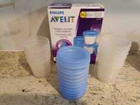 Pojemniki na pokarm dla dziecka, Philips Avent 180 ml, 11 sztuk