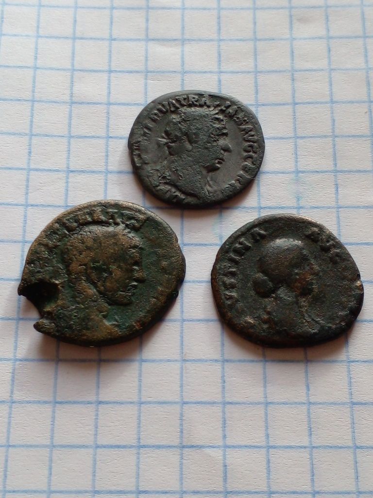Римские монеты (лимес и бронза)