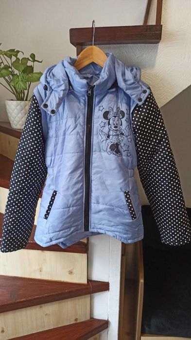 Куртка для дівчинки з мінімаус на змійці