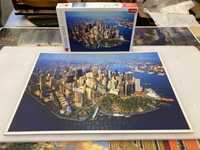puzzle 1000 Nowy Jork + plansza do układania gratis