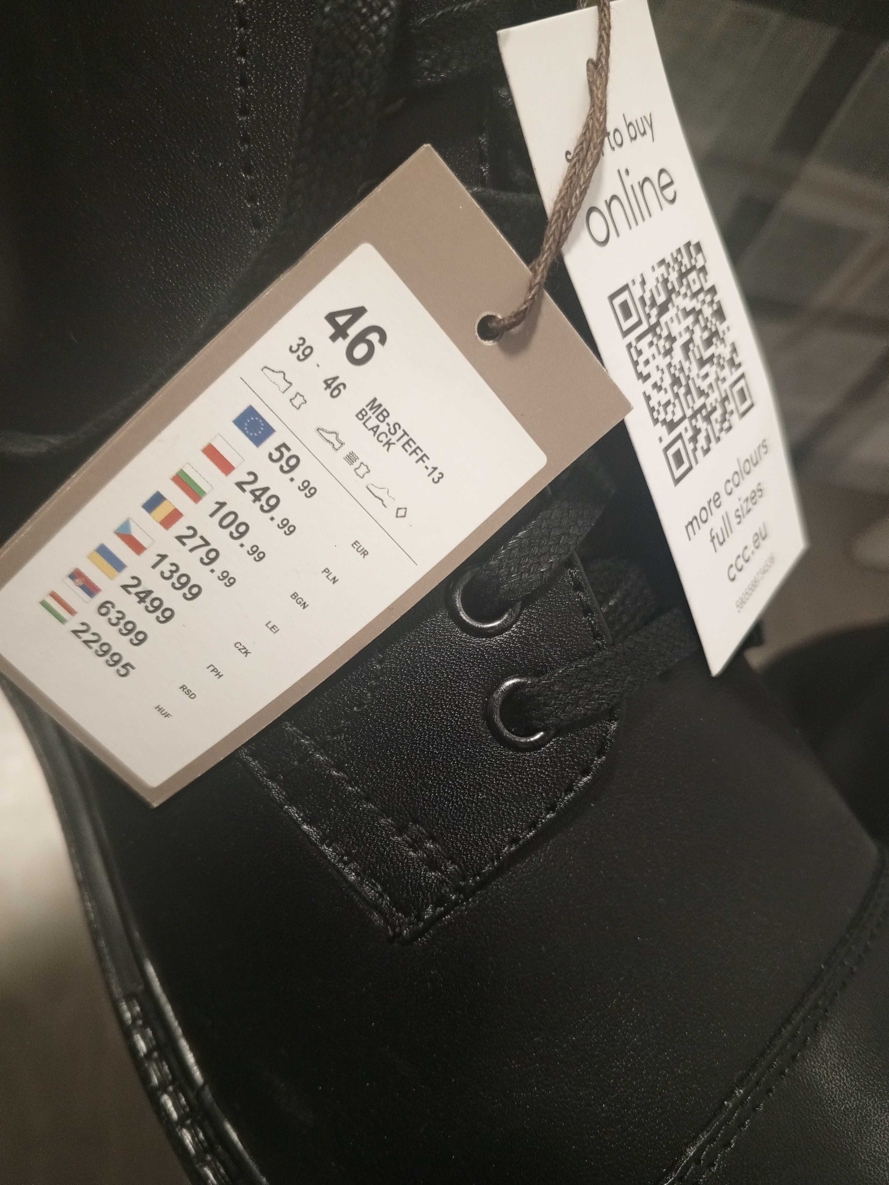 Buty męskie Lasocki roz  46