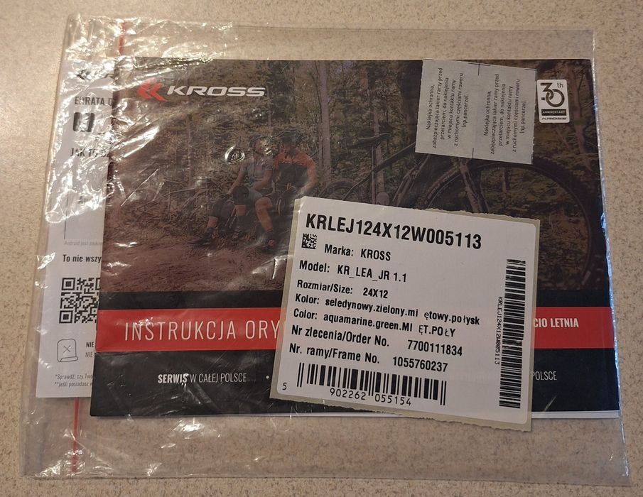 Rower Kross lea jr 24 cale