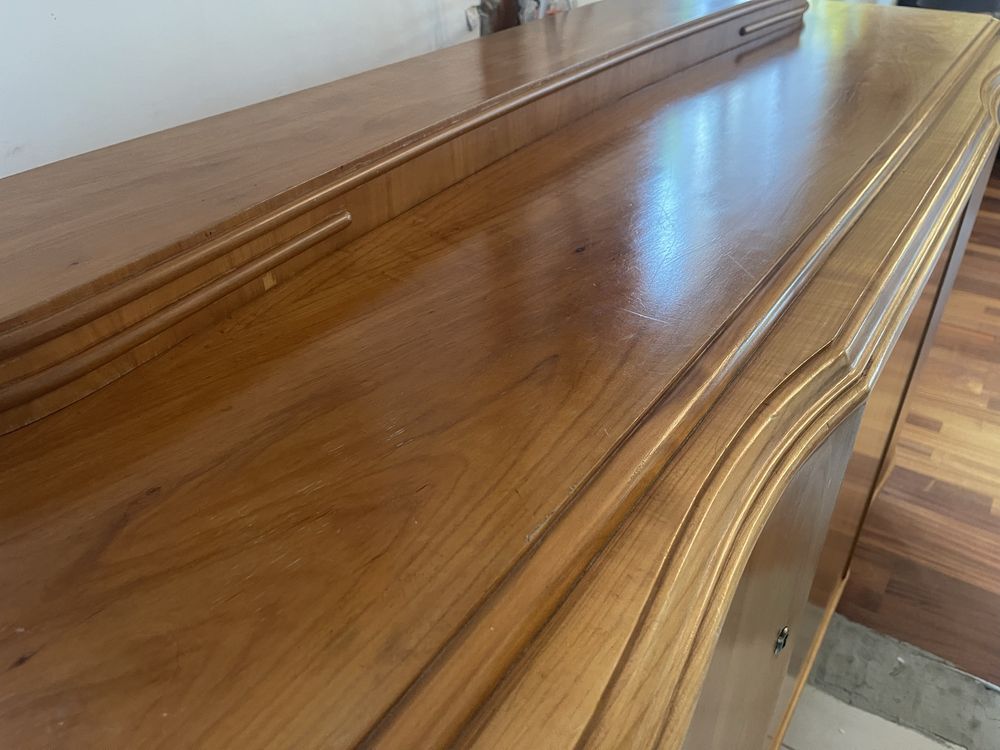 Komoda z litego drewna Art Deco