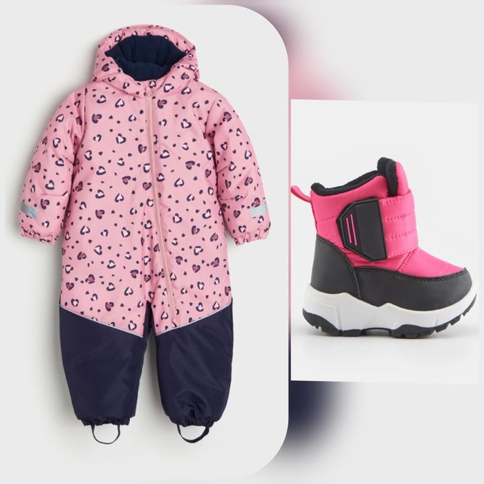 Зимовий комбінезон/зимові чоботи