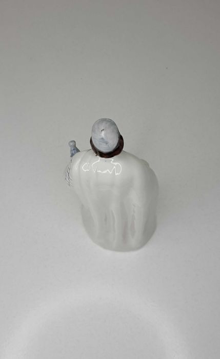 Статуэтка Кто с мечом к нам войдёт,от меча погибнет редкая фарфор СССР