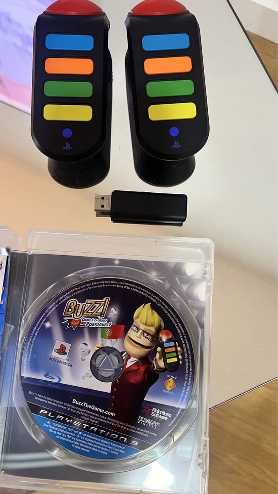 Buzz jogos e comandos