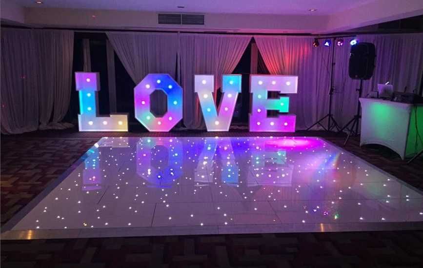 Podłoga Led Dance Floor wesele event ślub