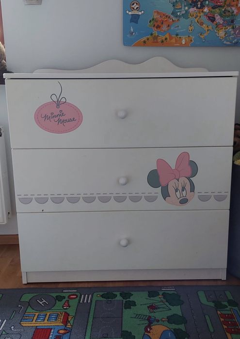 Meble dzięce mebeleki do dziecięcego komplet zestaw Mini Mouse MEBLIK