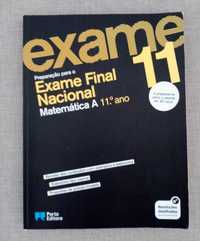 Livro de preparação para o Exame Final Nacional -Matemática A  11º ano
