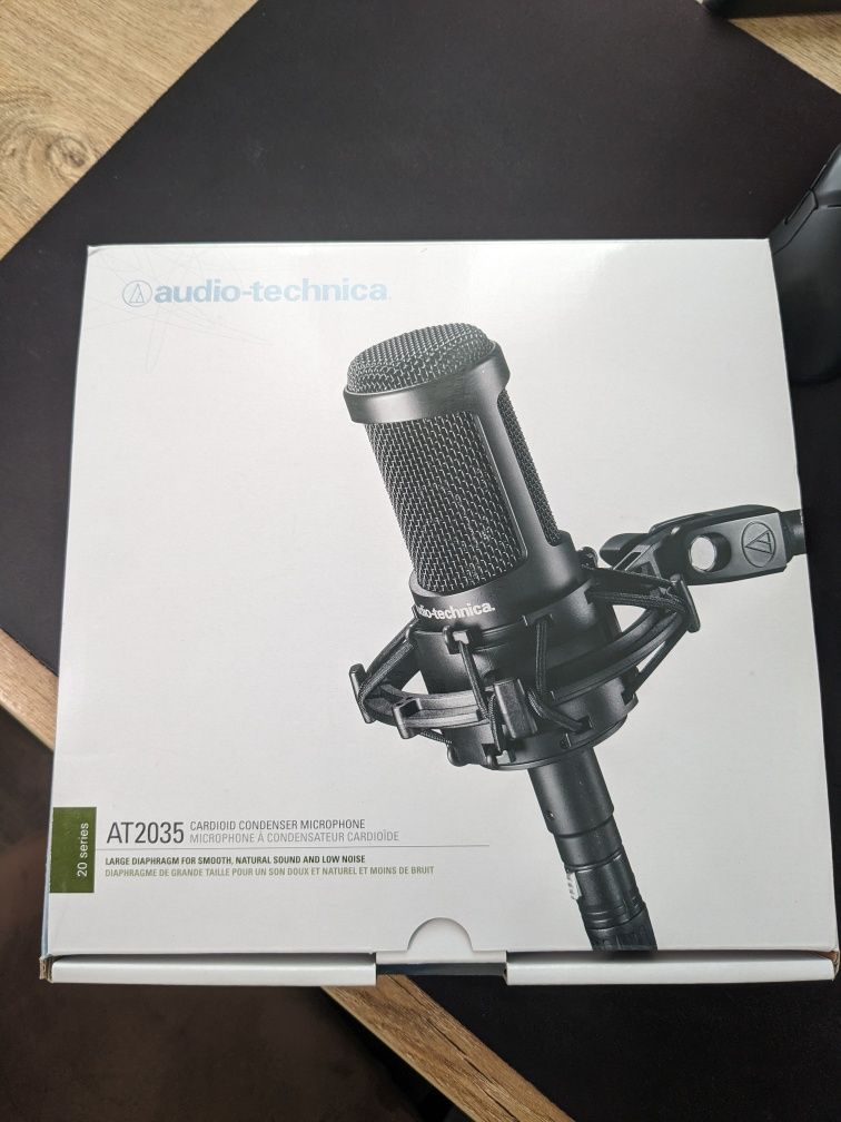 Студійний мікрофон Audio Technica ATH-2035