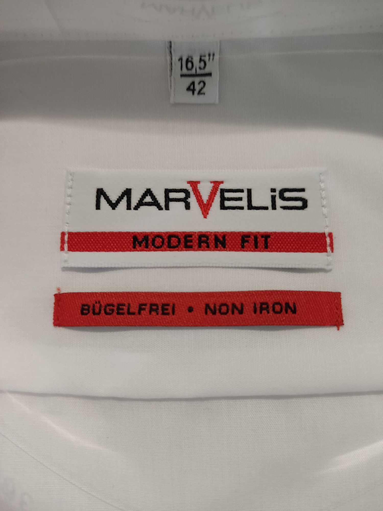 Білі чоловічі сорочки Marvelis