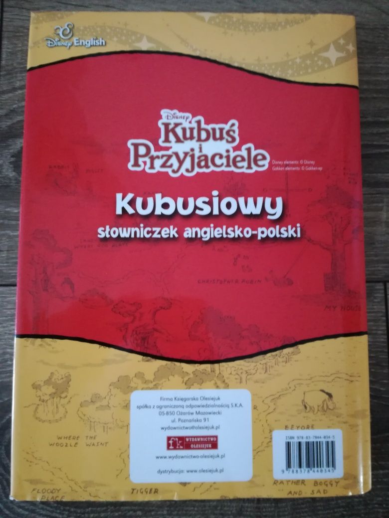 Książka, Kubusiowy słowniczek angielsko polski

Nr produktu: 757830