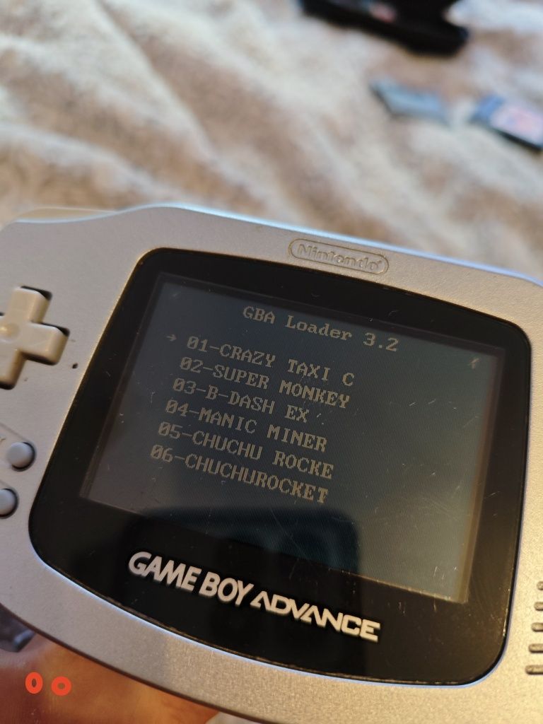 Kartridż na gameboy z grami