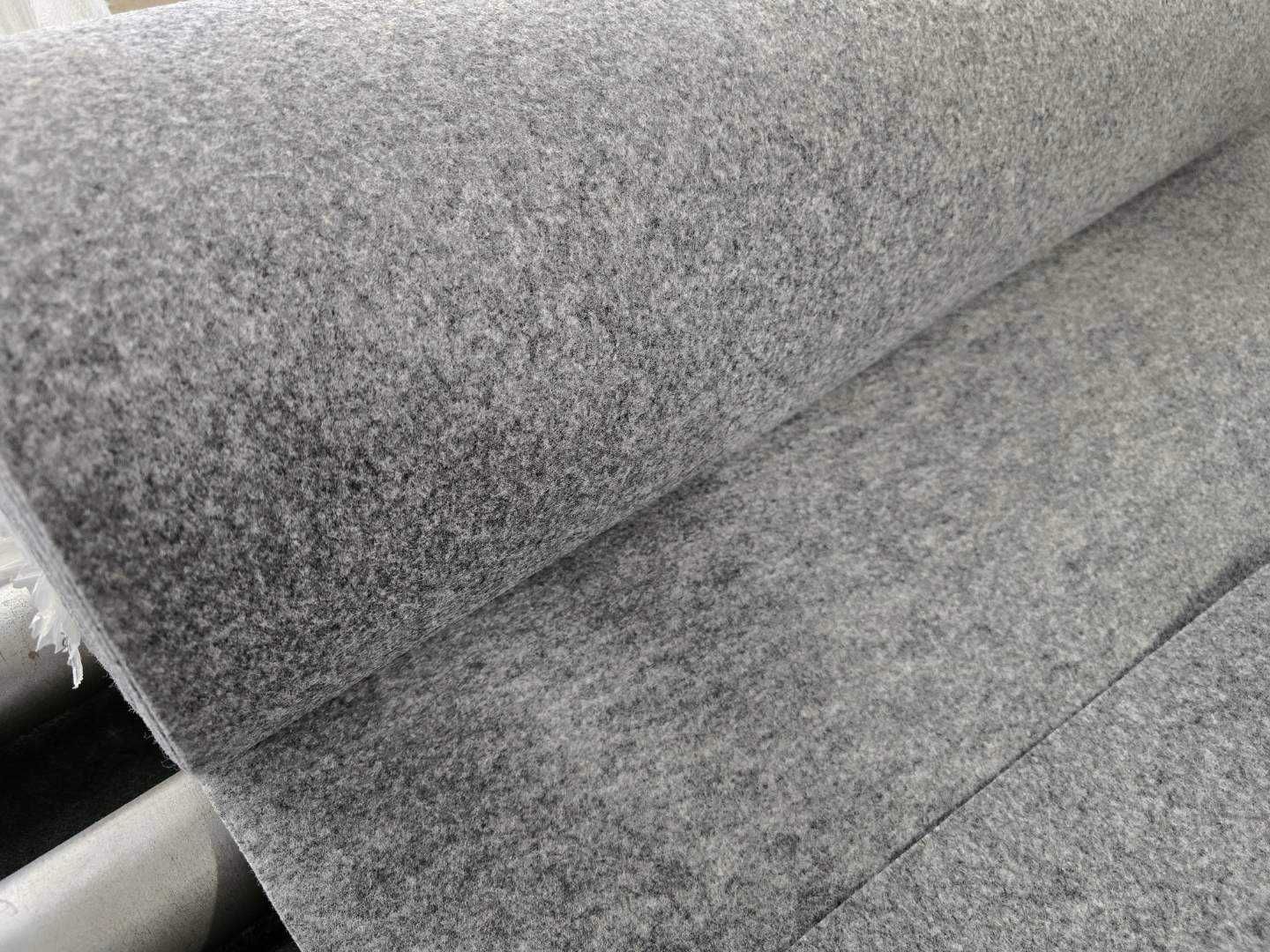 Wykładzina dywanowa siłownia  biuro 150cm popiel szara