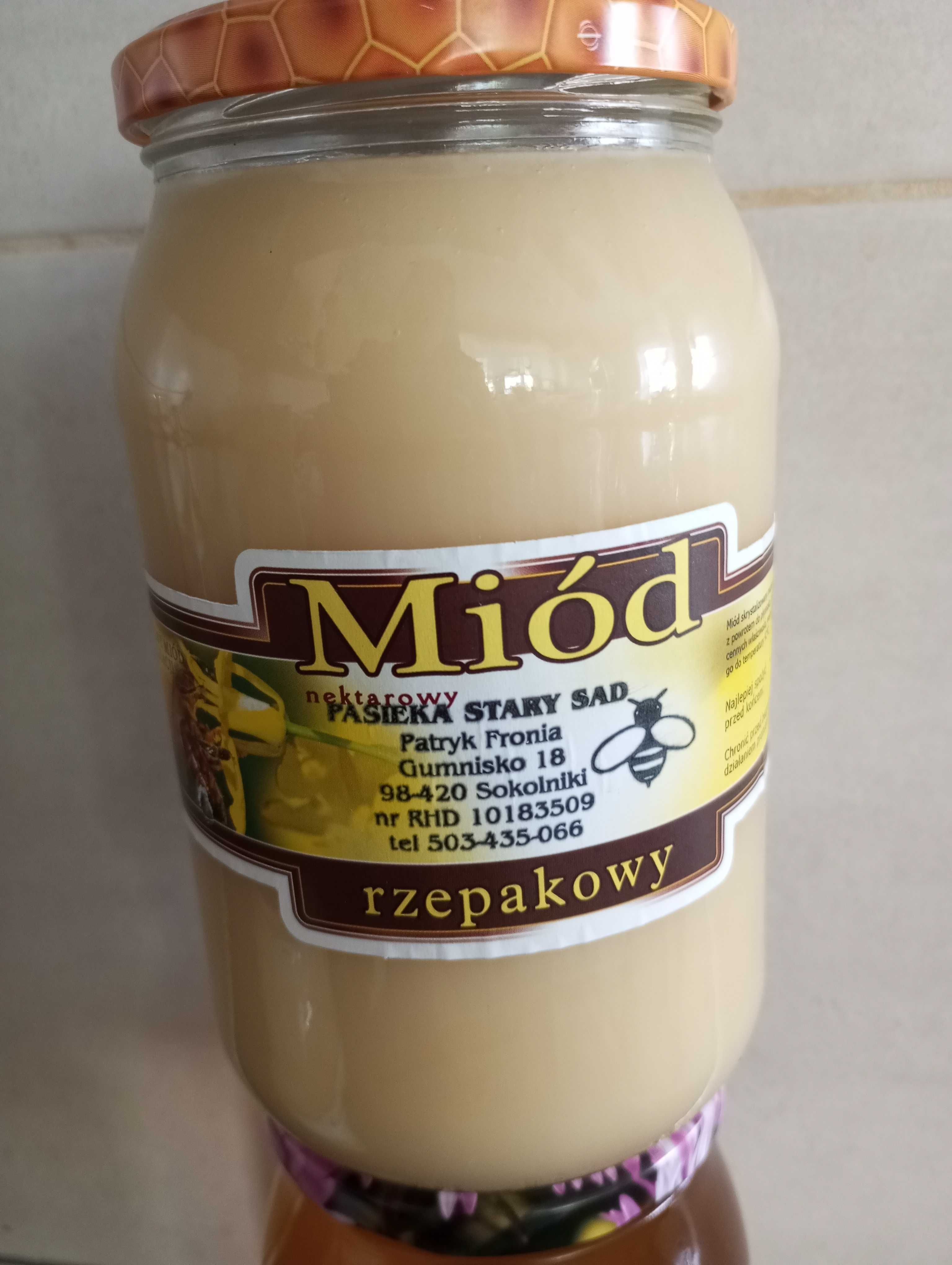 Sprzedam miód rzepakowy