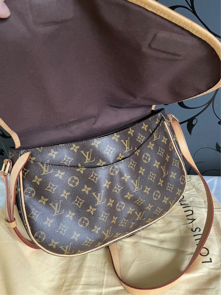 Listonoszka Louis Vuitton Menilmontant MM monogram oryginalna
