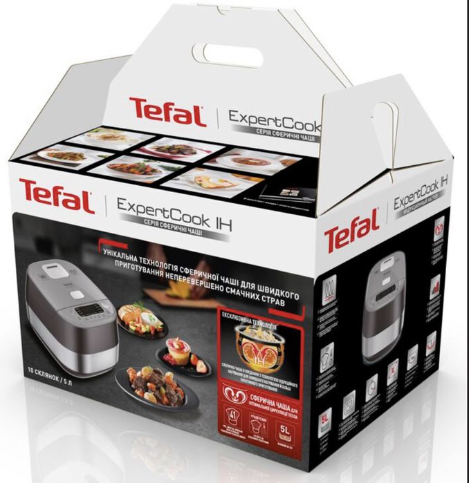 Мультиварка Tefal ExpertCook IH індукційна. З гарантією!