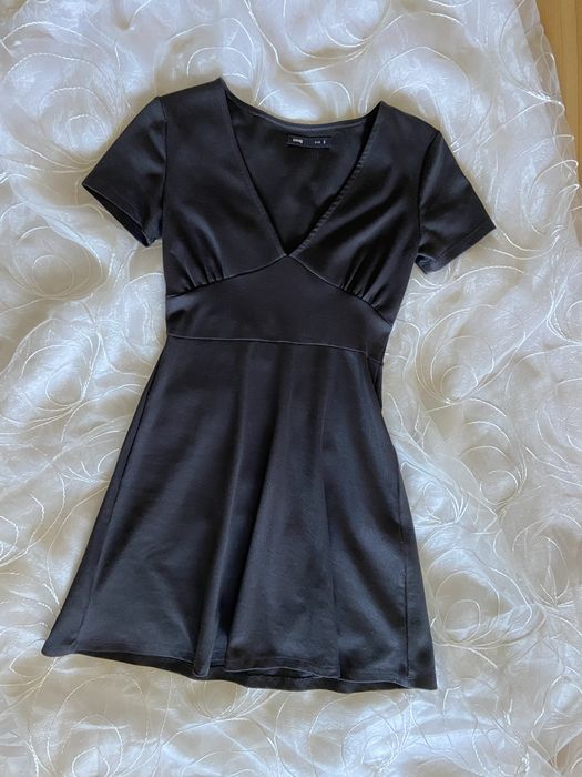 Sukienka czarna krótka sinsay S