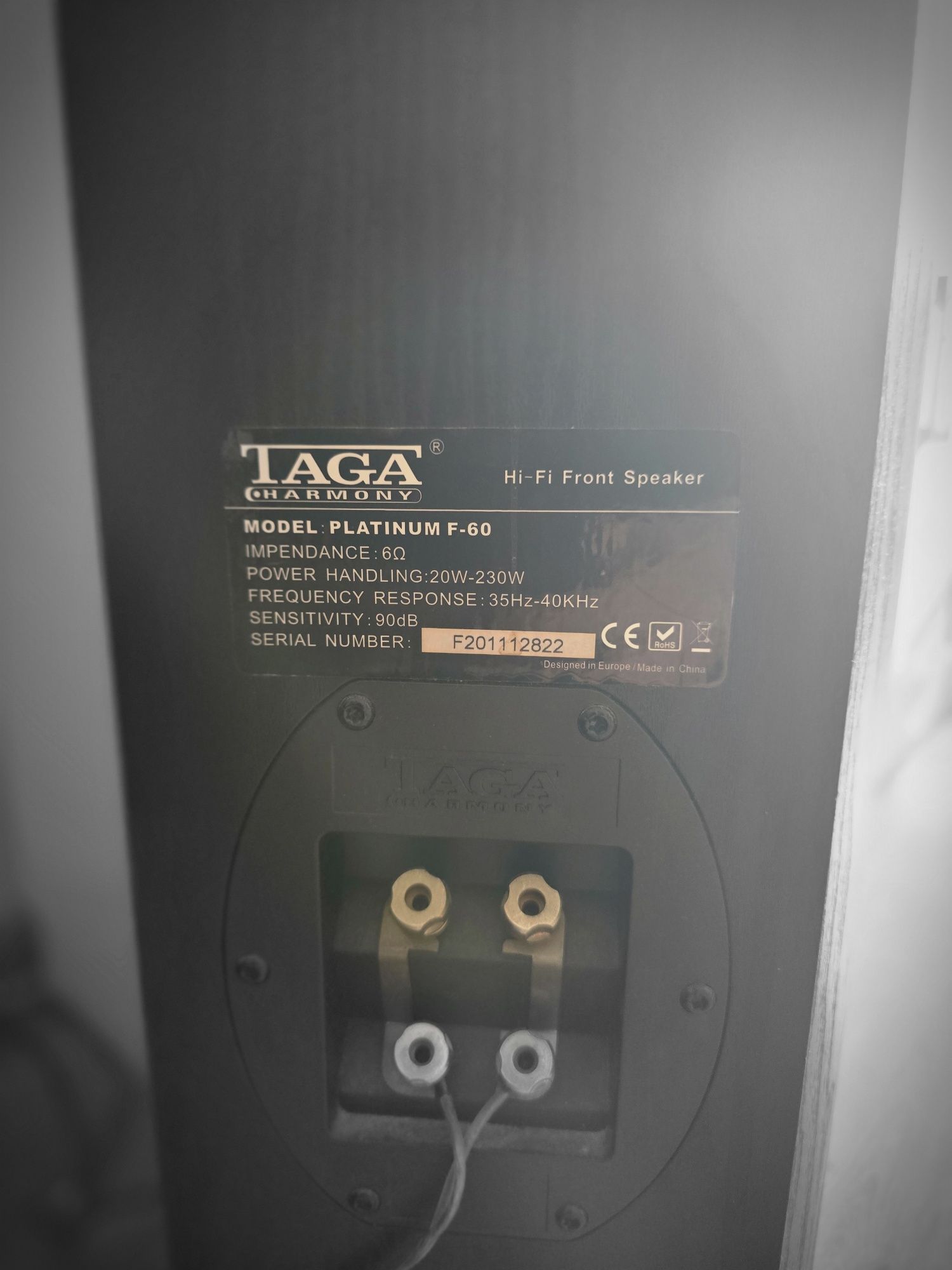 Zestaw głośników Taga Harmony Platinum