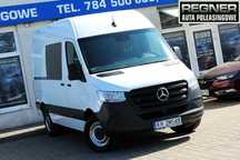 Mercedes-Benz Sprinter  SalonPL FV23% 3.0CDI 190KM 4-osobowy Zabudowa Webasto Hak Gwarancja