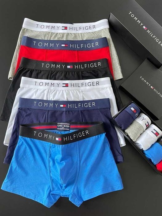 Чоловічі боксери Tommy Hilfiger преміальної якості. Мужские трусы