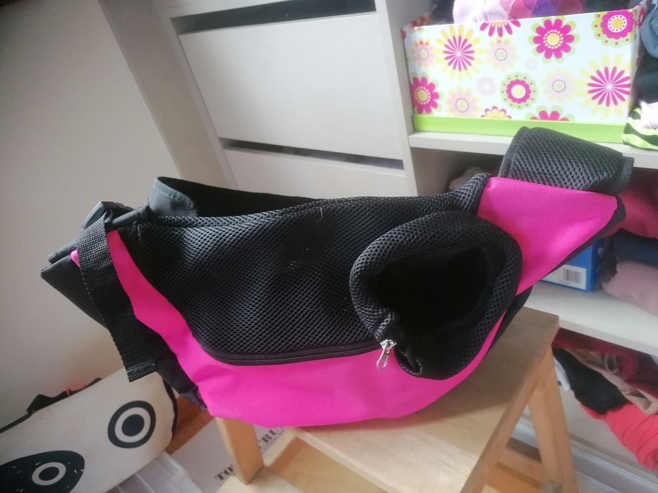 Mochila transporte cães