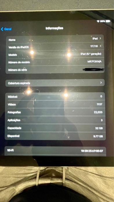 Apple iPad 9.7 (6th generation) 32 GB Wi-Fi, Space Gray A189364309930880387124