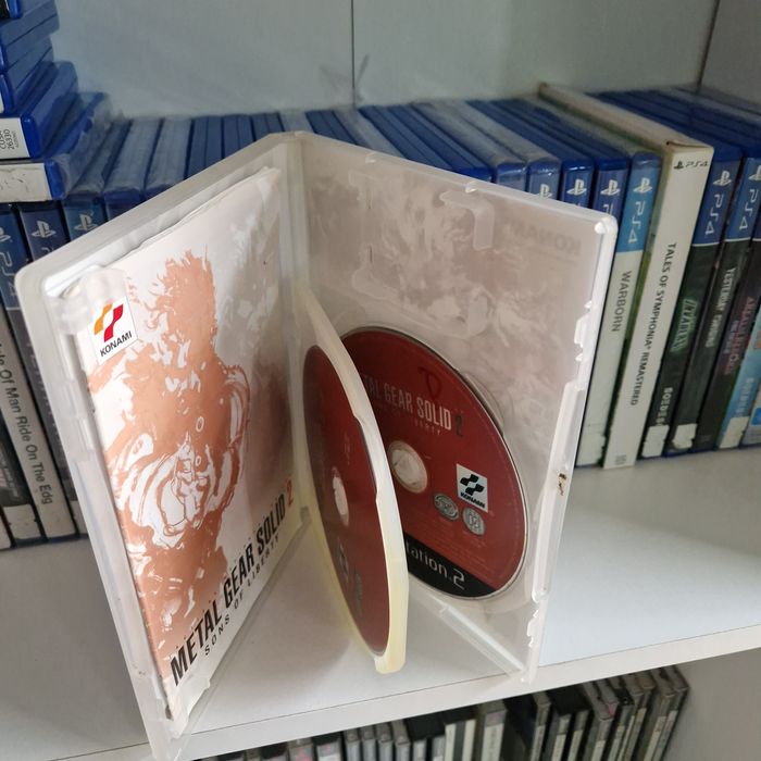 Metal Gear solid 2 sons of liberty ps2 PlayStation 2