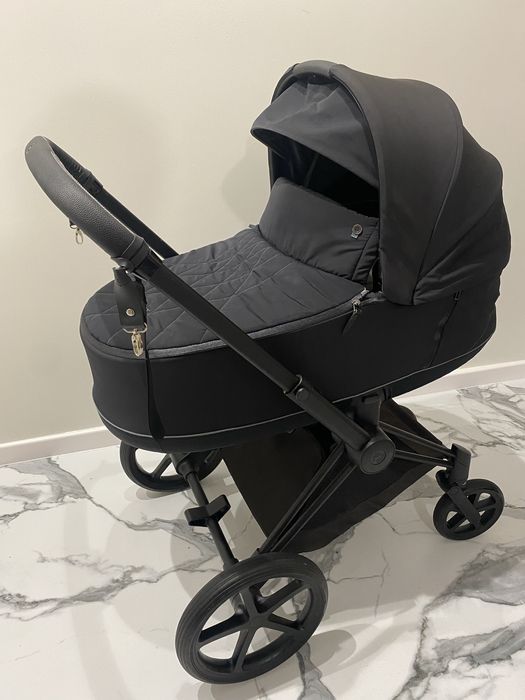 Wózek 3w1 cybex priam 2.0 plus 2xfolia, moskitiera uchwyt torba kubek
