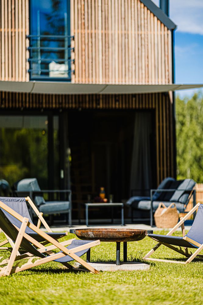 domek nad jeziorem, mazury, jacuzzi, Siemiany, Jeziorak