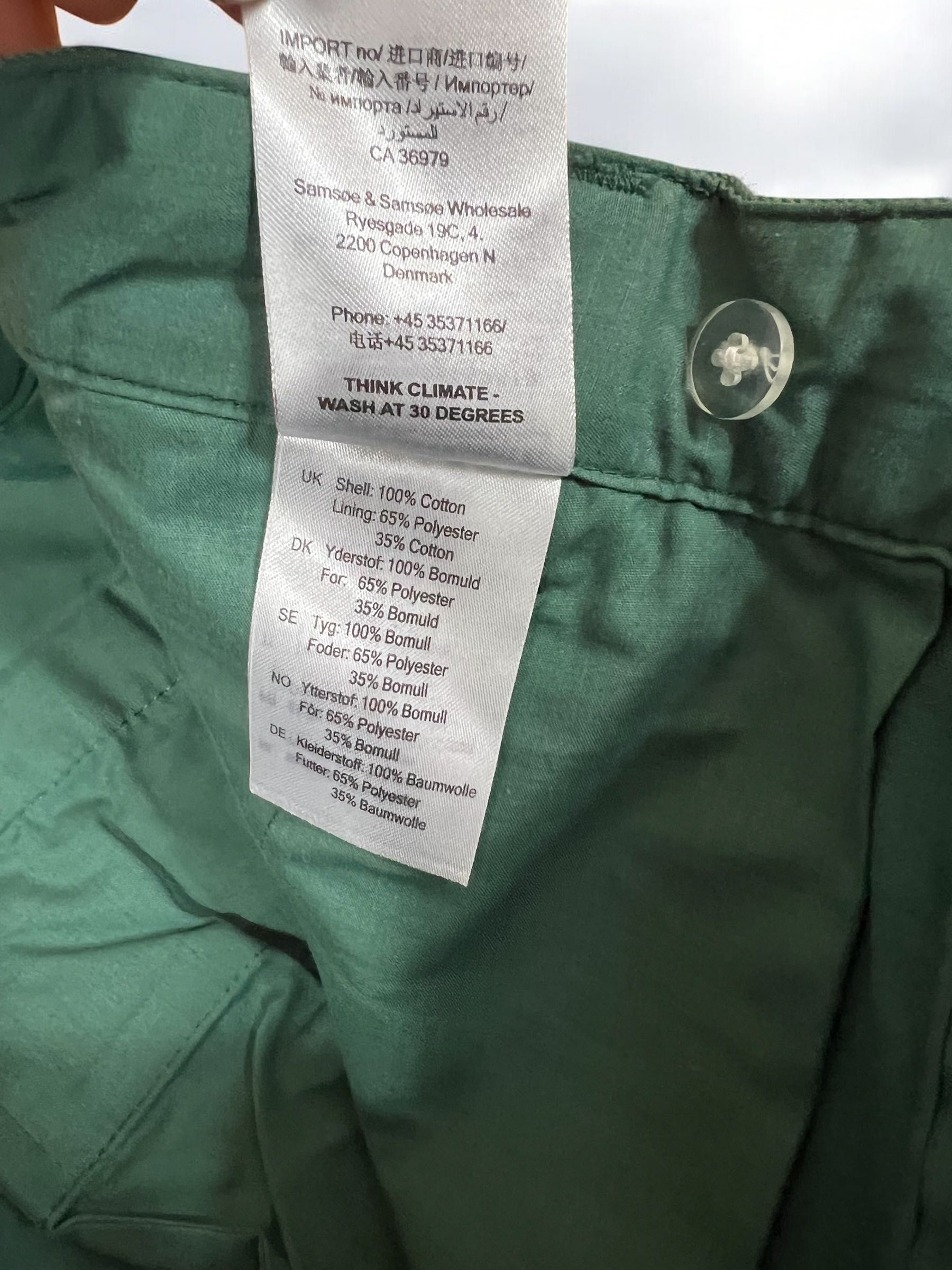 Samsoe Samsoe Brady Pants roz. W31 L31 męskie spodnie chinosy