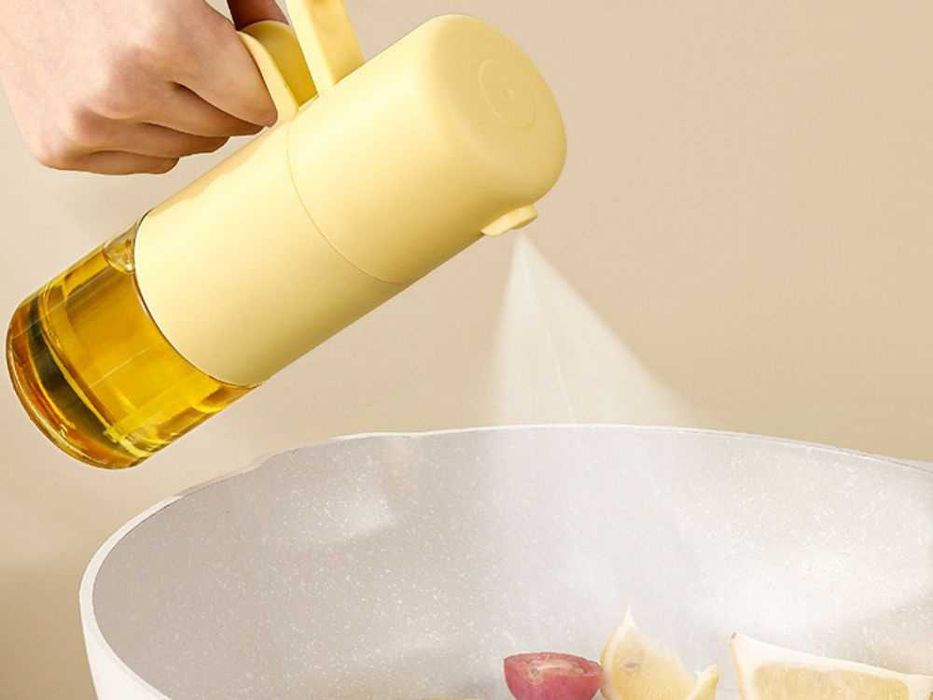 Spryskiwacz do oleju oliwy octu dozownik w sprayu 210ml szklany