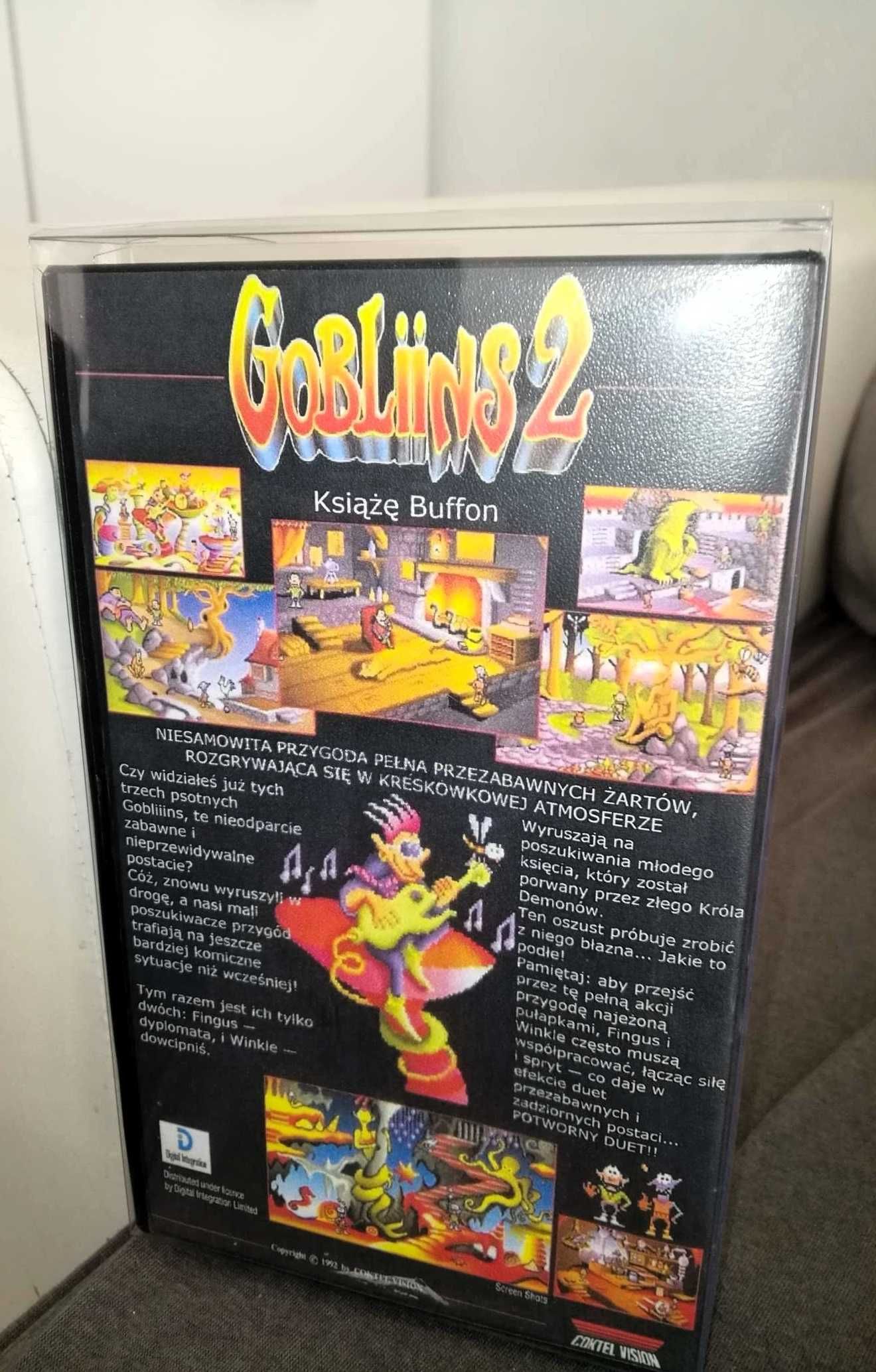 Gobliins 2 - Pudełko plus Gry na Dyskietki Dla Mysz Joystick Amiga 600