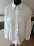 Koszula Tommy Hilfiger 38/40 M/L biała logowana