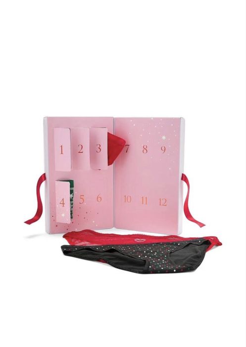 Адвент календар білизни Victoria’s secret, 12 трусиків в наборі!