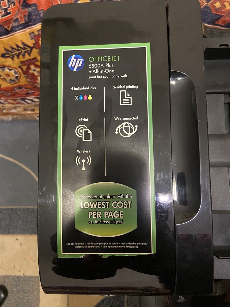 Принтер HP officejet 6500a plus