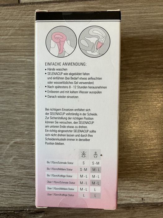 Менструальна чаша гіпоалергенна Selenacup