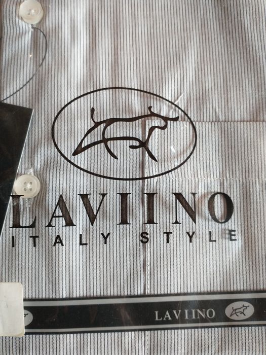 Włoska koszula męska Laviino r. 41-42