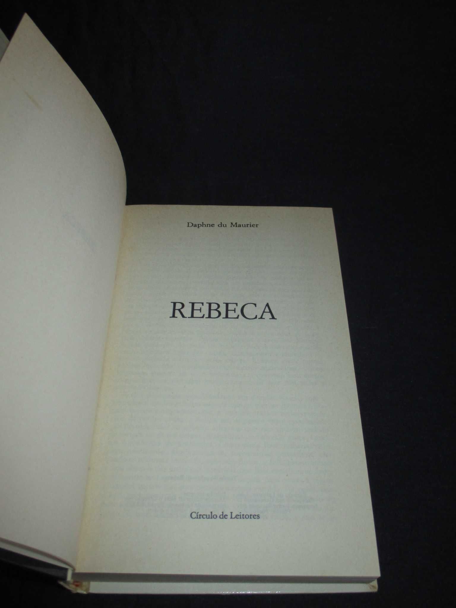 Livro Rebeca Daphne Du Maurier Círculo de Leitores