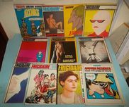 FRIGIDAIRE - Revista BD alternativa italiana, anos 80 Lote 9 edições