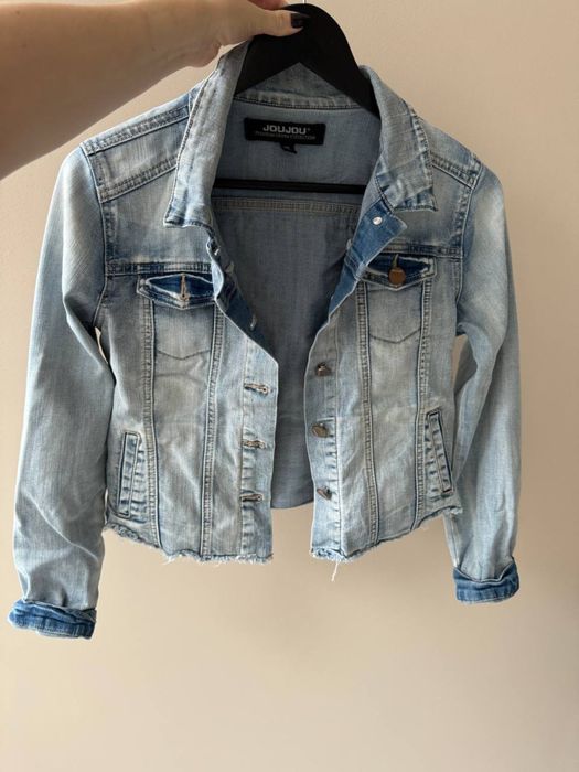 Джинсова куртка, жіноча