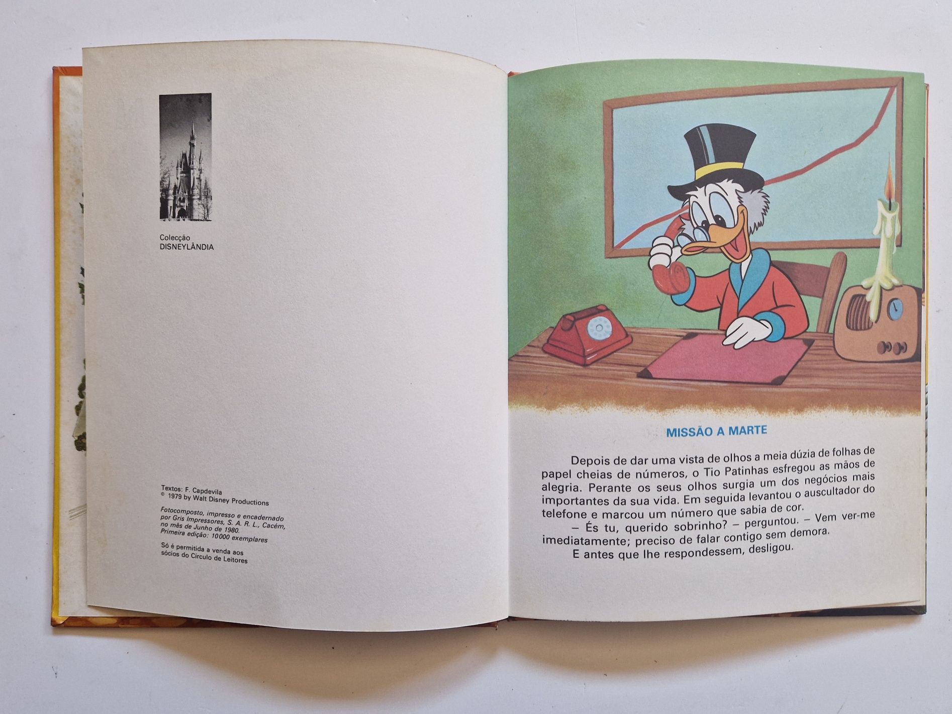 Walt Disney - Missão Marte Edição 1979