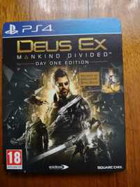Deus Ex Mankind Divided Steelbook Edition PS4