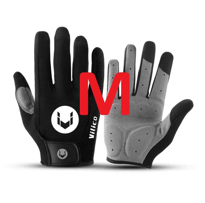 Rękawice VILICO A0050-BK roz.M,sport,L+P,do 8cm,hulajnoga,rower