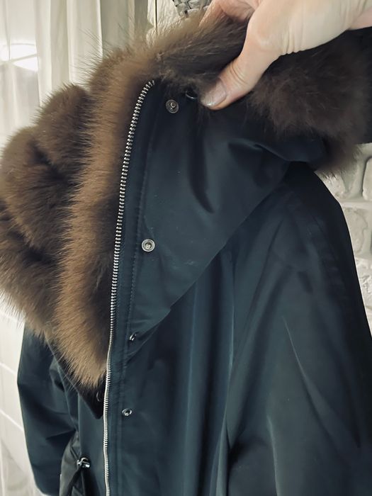 Парка з хутром соболя