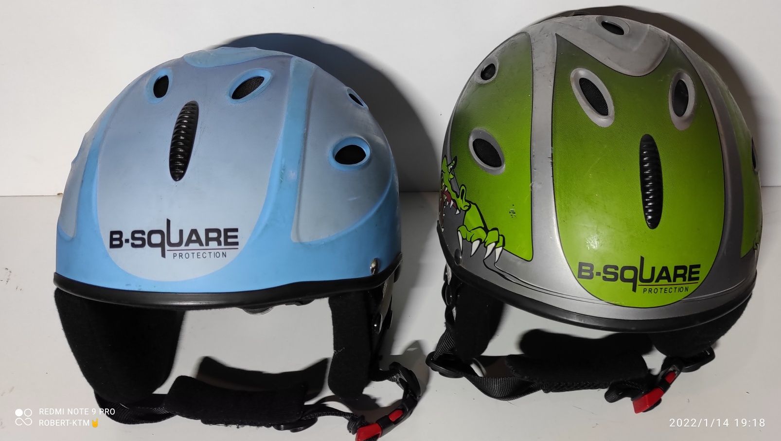 Kask narciarski dziecięcy junior xs kolor niebieski został!